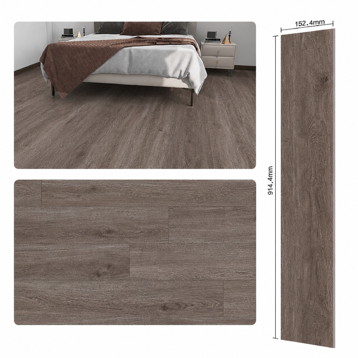 LVT samolepljivi PVC pod - Oak Desert Rustic