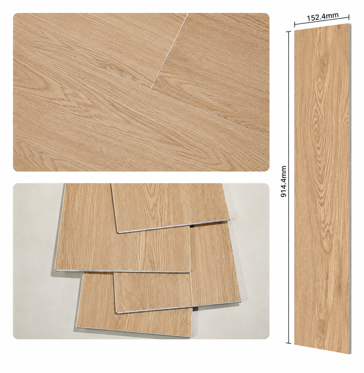 LVT samolepljivi PVC pod - Oak Nature Light