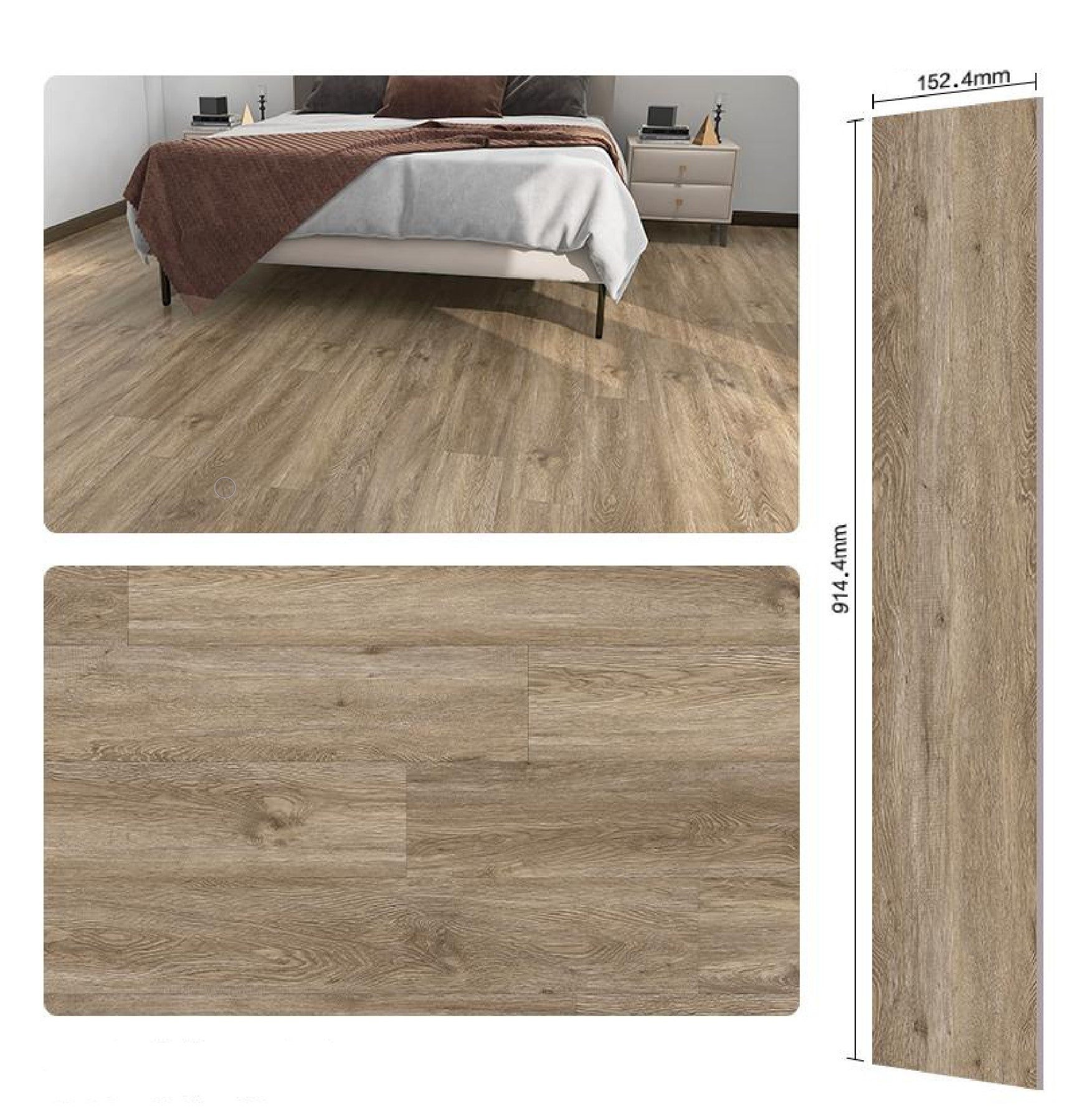 LVT samolepljivi PVC pod - Oak Desert Rustic